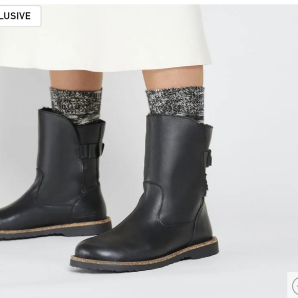 Birkenstock Uppsala Shearling Leather Boots new with tags in box Size 40 (US 9) - Picture 5 of 9